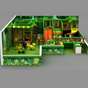 Parque Infantil Interior Comercial Personalizado con Temática, Equipamiento de Juego Suave con Toboganes Dobles y Gran Piscina de Pelotas para Centro Comercial - Product Image 1