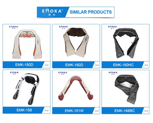 Nuovo Massaggiatore Elettrico 3D Shiatsu per Collo e Spalle con Funzione Riscaldante, Fascia Elastica e Testina Massaggiante in Silicone - Product Image 4