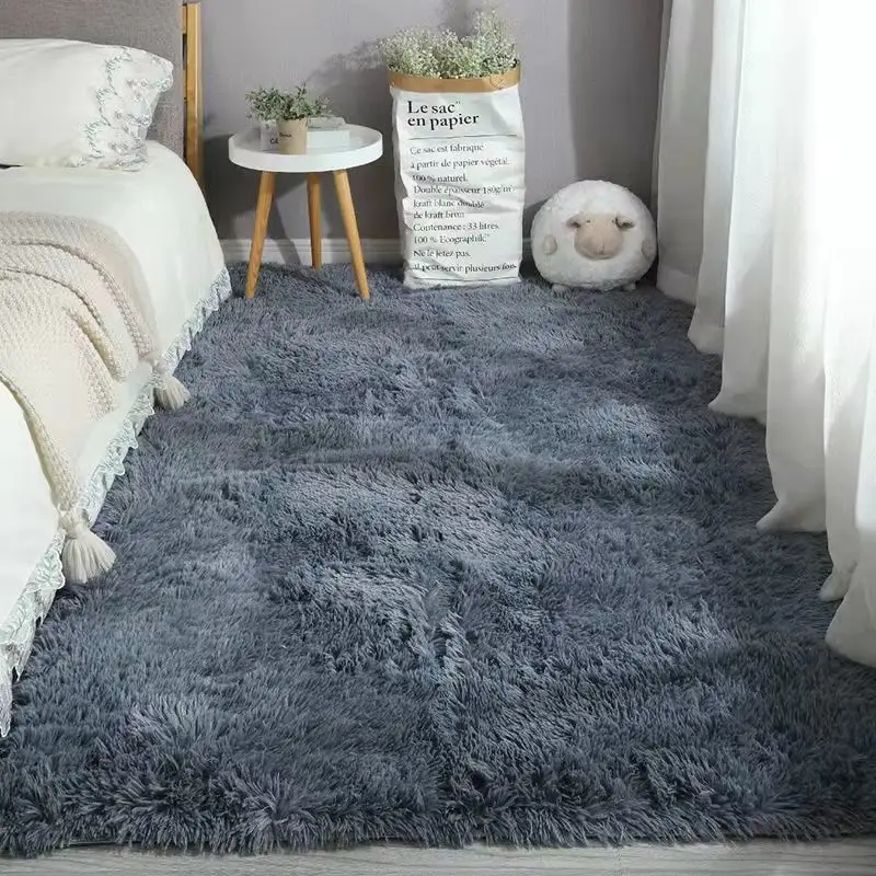 100% Polyester Long Plile Wholesale Shaggy Living Room Carpet and Rug