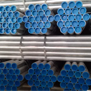 ASTM A795/A53 Water Transportation GI Carbon Steel Scaffolding Galvanized Lined Plastic Steel Pipe