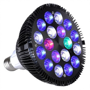 <span class=keywords><strong>Ampoule</strong></span> <span class=keywords><strong>LED</strong></span> E27 pour <span class=keywords><strong>aquarium</strong></span> 18/54W Spectre complet Ra80 PAR38 SPOT Réservoir d'eau salée Récif corallien Dimmable IP44 AC85-265V 20000h - Product Image 3