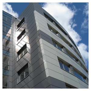 اصل جديد Alucobond تصميم حديث من الألومنيوم خفيف الوزن مقاوم للحريق لسبائك الألومنيوم المصنوعة في الهواء الطلق - Product Image 3