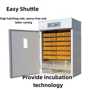 Nueva Incubadora Comercial de Huevos de Aves de Corral con Volteo Automático, Plástico, 98% de Tasa de Eclosión para Pollos/Patos/Pavos/Aves 220V/380V/110V - Product Image 6