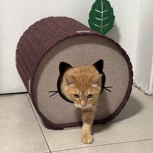 Lit pour chat pliable en feutre acoustique de qualité supérieure, prix d'usine, personnalisable pour les petits espaces et les balcons, toutes saisons - Product Image 4