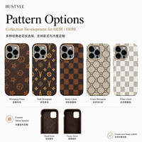 Étui de téléphone portable en cuir personnalisé, résistant aux chocs, à couverture intégrale, magnétique puissant, fabriqué à la main pour iPhone 18 17 Air 16 15 Plus 14 Pro Max