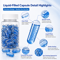 Fabricant OEM de capsules rigides remplies de liquide |   Capsules de compléments alimentaires personnalisées à remplir avec des granulés |   Usine de fabrication de produits à marque privée certifiée GMP