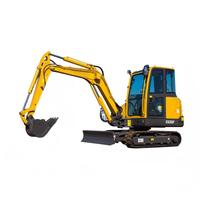 Excavatrice sur chenilles 22 tonnes 1 m³ LG6225E avec moteur de 124 kW pour usage en construction, garantie 1 an sur le moteur et la pompe