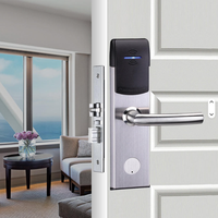 Cerradura Inteligente de Alta Gama para Hotel, de Acero 304, con Llave, Software para PC, Gestión de Usuarios, RFID, Manija Electrónica