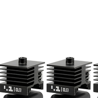 V6 P2S Rakitan Hotend Baja Keras yang Dapat Dilepas untuk Printer 3D, Kit Nozzle Kepala Cetak yang Dapat Diganti