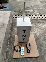 Nouvel an écologique électrique fête Popper sexe révéler décoratif TNT fumée confettis Machine bébé douche TNT pulvérisation canon
