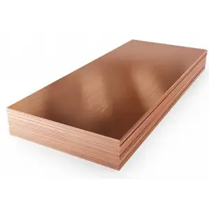 High Quality C61300 Copper Plate C61400 C63000 C65500 C93200 Brass Copper Sheet 3mm Copper Plate