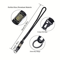 Cordon de téléphone en paracorde 550 fait main, robuste et coloré, pour le cou, idéal pour le camping et la randonnée en extérieur