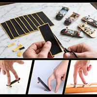 Ruban adhésif pour fingerboard personnalisé en usine pour les figures professionnelles, ruban en mousse pour fingerboard de 0,5 mm, ruban adhésif pour fingerboard