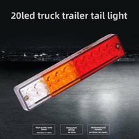 Nouvelles feux arrière de chariot élévateur à 20 LED, latéraux et arrière, étanches, éclairage automobile 12-30V, compatibilité OLIVER, garantie 1 an