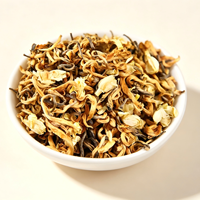 Thé noir Dian Hong en vrac de qualité supérieure, parfumé au jasmin et à la soie dorée, thé noir du Yunnan premium pour la vente en gros