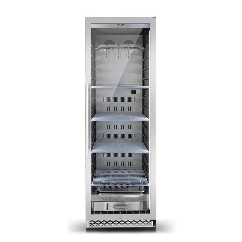 Grandi frigoriferi a maturazione commerciale frigorifero per bistecca di manzo a risparmio energetico Dry Ager frigorifero per invecchiamento invecchiato a secco per manzo