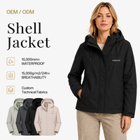 Veste technique haut de gamme 3 en 1 personnalisée, imperméable, coupe-vent, thermique, pour homme, femme, unisexe, veste de montagne, imperméable technique pour l'extérieur