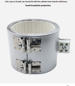 Bande chauffante en céramique personnalisée à haute efficacité pour machine de moulage par injection et extrudeuse, économie d'énergie de 30 %, chauffage rapide - Product Image 6