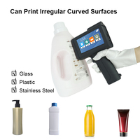 Imprimante à jet d'encre portable pour la date de production, machine de codage pour les bouchons de bouteilles et les cartons, imprimante portable M10 de petite taille sur pochette