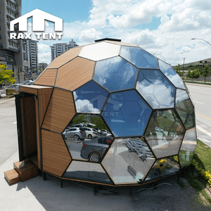 Nuova <span class=keywords><strong>Tenda</strong></span> a Cupola in Vetro a Nido d'Ape in Legno per Glamping, <span class=keywords><strong>Tenda</strong></span> di Lusso per Hotel - Product Image 3