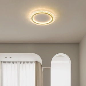 Nordic Style Luxury Round <b>Ceiling</b> <b>Light</b> Elegant Minimalist Designer Style Lighting Fixture for Bedroom Living Room Study - Product Image 1