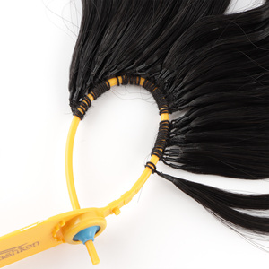 흑인 여성을위한 광대 한 깃털 크로 셰 뜨개질 헤어 사전 루프 크로 셰 뜨개질 인모 사전 분리 된 매듭없는 크로 셰 뜨개질 헤어 바디 웨이브 - Product Image 4