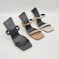 Sandales à talons hauts pour femmes de conception de haute qualité et luxueuse, marque de créateur de chaussures à talons hauts