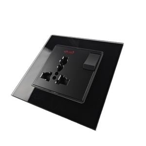 CGZ Marke Glasscheibe Edelstahl PC-Steckdosen schalter UK FR <span class=keywords><strong>BR</strong></span> Modell USB Typ C Anschluss - Product Image 1