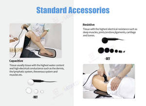 Equipo de Fisioterapia y Terapia Tecar con Radiofrecuencia de <span class=keywords><strong>448hz</strong></span> para el Alivio del Dolor - Product Image 5