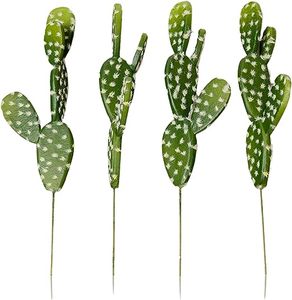 Cactus artificiale di fico d'india per l'ufficio dell'interno della decorazione domestica - Product Image 1