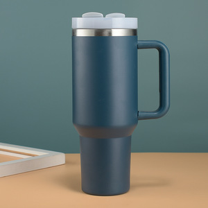 Para taza de vacío de doble capa Stanley de 40oz <span class=keywords><strong>con</strong></span> mango Big Mac, diseño moderno, gran capacidad y tapa elegante para uso doméstico o en el coche - Product Image 4
