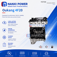 Motor de Bloque Largo de Alto Rendimiento Foton Nuevo para 4F20 2.0T Diésel Euro VI, para Tunland Yutu Foton General
