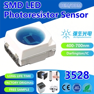 JNJ 3528 SMD LED Fotodirenç Sensörü Alıcısı Darlington IC 400-700nm Yayan Diyot Fotodiyot Özel ODM Fabrika Toptan Satış - Product Image 1