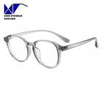 Monture de prescription carrée TR90 sur mesure OEM, taille 52-18-145, vision haute définition pour adultes unisexes, service d'échantillons rapide