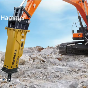 11-16ton Hydraulische Breker Hydraulenhamer Sb50 Graafmachine Hamergraver Hamer Rotsbreker - Product Image 3