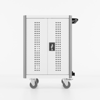 Chariot de charge Chromebook 30 baies chariot de charge pour ordinateur portable tablette stockage de téléphone portable armoire de charge