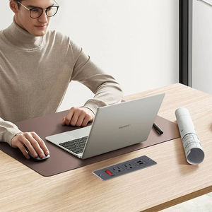 Chúng tôi tiêu chuẩn recessed Power Strip PD nhanh phí máy tính để bàn Ổ cắm điện với 2 AC cửa hàng chuyển đổi Hidden recessed chúng tôi Ổ cắm điện - Product Image 5