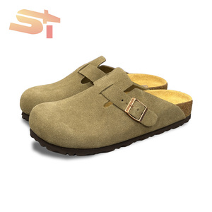 Pantofole con Cappuccio in Pelle a Suola Spessa Stile Giapponese Vintage SIKE per Uomo e Donna, <span class=keywords><strong>Scarpe</strong></span> Versatili a Fondo Piatto, Stivali di Sicurezza - Product Image 4