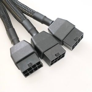 Câble adaptateur GUP 12VHPWR 90 ou 180 degrés PCIe 5.0 avec connecteur PVC 16 broches vers 3x 8 broches pour cartes RTX 4090 4080 - Product Image 4
