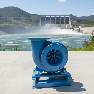 เครื่องกำเนิดไฟฟ้าพลังน้ำ DEMING 120KW สำหรับโครงการพลังงานทดแทน รุ่น DEMING-HTG-120KW-380V- 380V/400V แรงดันไฟฟ้า อัตราการไหลของน้ำ 0.1-0.9 เมตร/วินาที - Product Image 1