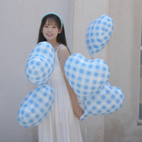 Ensemble de décoration pour fête du 18e anniversaire et fête des pères, bannière argentée et bleue, drapeau triangulaire, ballon pour fête d'anniversaire