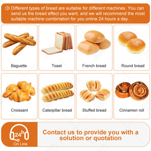 Linea di Produzione Automatica <span class=keywords><strong>per</strong></span> Pane in Cassetta, Macchina <span class=keywords><strong>per</strong></span> Pane al Latte e Toast, Piccola Macchina <span class=keywords><strong>per</strong></span> Panini Hot Dog, Attrezzatura da Panetteria - Product Image 6