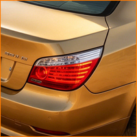 Pour BMW E60 Série 5 2003-2010, feux arrière LED style facelift, lentille fumée, clignotants dynamiques séquentiels, ensemble de feux arrière