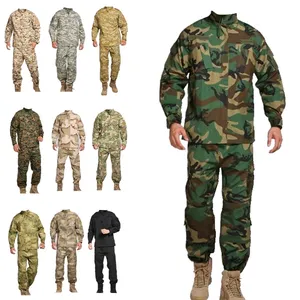 FREE SAMPLE ACU camouflage shirt pants camouflage uniform men's clothing suit game clothing