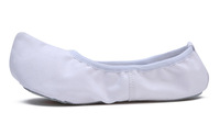 Chaussons de danse coréenne blancs à crochets, chaussures de ballet classiques pour la pratique en intérieur, vente en gros