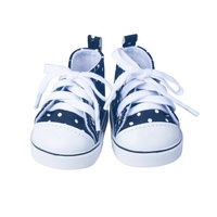 Chaussures de poupée de 18 pouces, style tennis, modèle souple, jouet éducatif miniature pour poupées de 18 pouces