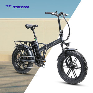 Nuevo Diseño, Bicicleta Eléctrica Plegable de 20 Pulgadas con Llantas Gruesas, Motor Trasero sin Escobillas, 7 Velocidades, Alcance de 25 km/h, E Transformer Fatty Premium - Product Image 2