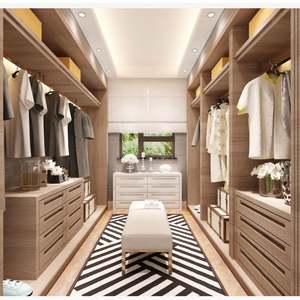 Armario de madera de diseño de lujo contemporáneo para dormitorio de alta calidad con máximo Almacenamiento y durabilidad - Product Image 5