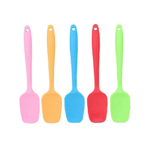 Silicone Butter Spatula Set 5 Pcs Non Stick Heat Resistant Kitchen Baking Pastry Tools Food Grade FDA Approved - Product Image 1