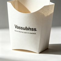 Gobelets à frites en papier inclinés multi-tailles pour churros, pop-corn, gaufres, café, traiteur, vente au détail, achats en gros, fournisseurs mondiaux